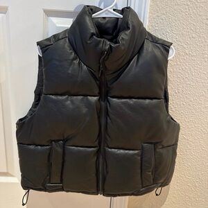 Hollister Black Puffer Jacket